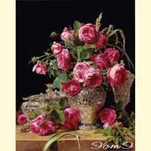 Скрин - компьютерное изображение схемы вышивки