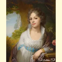 Скрин - компьютерное изображение схемы вышивки