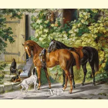 Скрин - компьютерное изображение схемы вышивки