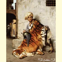 Скрин - компьютерное изображение схемы вышивки