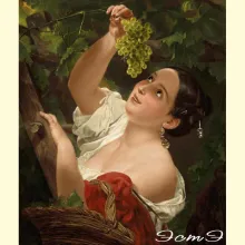 Скрин - компьютерное изображение схемы вышивки