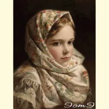 Скрин - компьютерное изображение схемы вышивки