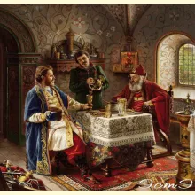 Скрин - компьютерное изображение схемы вышивки