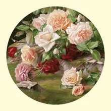 Скрин - компьютерное изображение схемы вышивки