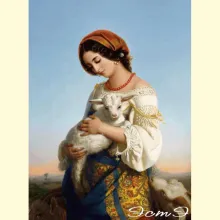 Скрин - компьютерное изображение схемы вышивки