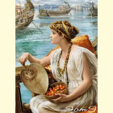 Скрин - компьютерное изображение схемы вышивки