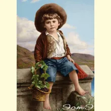 Скрин - компьютерное изображение схемы вышивки