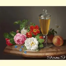 Скрин - компьютерное изображение схемы вышивки