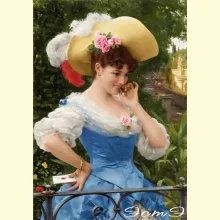 Скрин - компьютерное изображение схемы вышивки