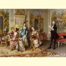 Скрин - компьютерное изображение схемы вышивки