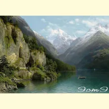 Скрин - компьютерное изображение схемы вышивки