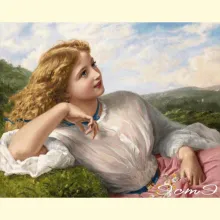 Скрин - компьютерное изображение схемы вышивки