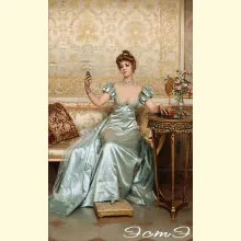 Скрин - компьютерное изображение схемы вышивки