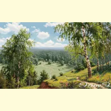 Скрин - компьютерное изображение схемы вышивки