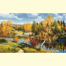 Скрин - компьютерное изображение схемы вышивки