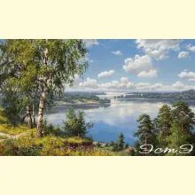 Скрин - компьютерное изображение схемы вышивки