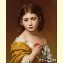 Скрин - компьютерное изображение схемы вышивки