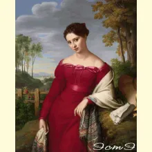 Скрин - компьютерное изображение схемы вышивки