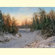 Скрин - компьютерное изображение схемы вышивки