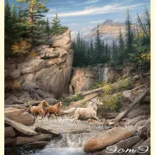 Скрин - компьютерное изображение схемы вышивки