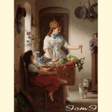 Скрин - компьютерное изображение схемы вышивки