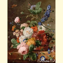 Скрин - компьютерное изображение схемы вышивки