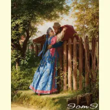 Скрин - компьютерное изображение схемы вышивки