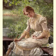 Скрин - компьютерное изображение схемы вышивки