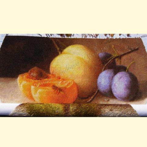 Вышивка - ткань: Страмин Конгресс 24 ct, техника: петит-поинт <br>Автор вышивки: Фондукова Ирина (fondu4ok)