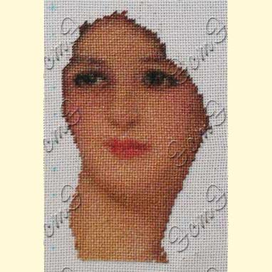 Вышивка - ткань: Лугана 25 ct, техника: петит-поинт. Автор вышивки: ЭстЭ