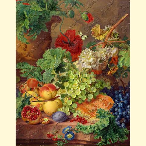 Оригинал схемы - отредактированная репродукция картины