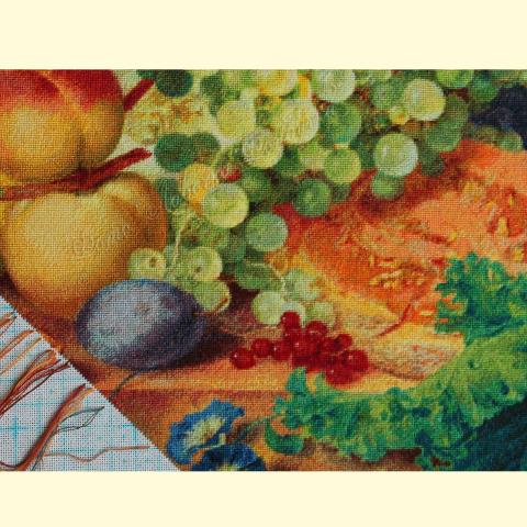 Вышивка  - ткань: Линда 27 ct, техника: петит-поинт <br>Автор вышивки:  Кремез Злата (zlataya)<br>Примечание: вышито по устаревшему варианту схемы