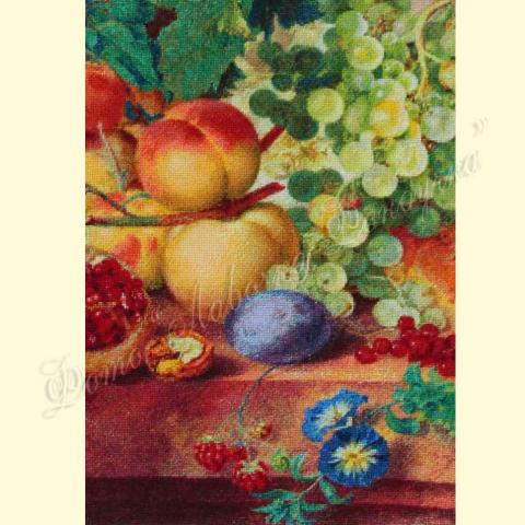 Вышивка  - ткань: Линда 27 ct, техника: петит-поинт <br>Автор вышивки:  Кремез Злата (zlataya)<br>Примечание: вышито по устаревшему варианту схемы