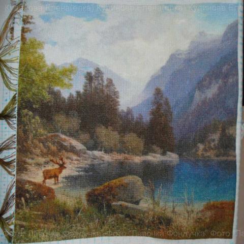 Вышивка  - Ткань: Лугана 25 ct, техника: петит-поинт <br>Автор вышивки: Елена Кудинова (елка)