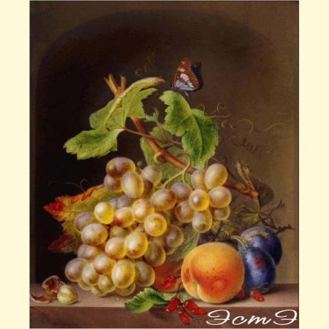 Скрин - компьютерное изображение схемы вышивки