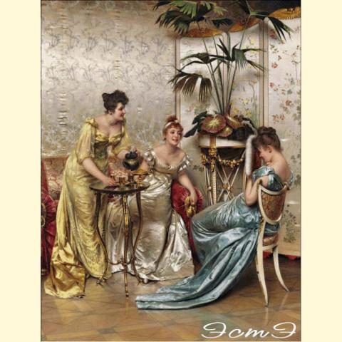 Скрин - компьютерное изображение схемы вышивки