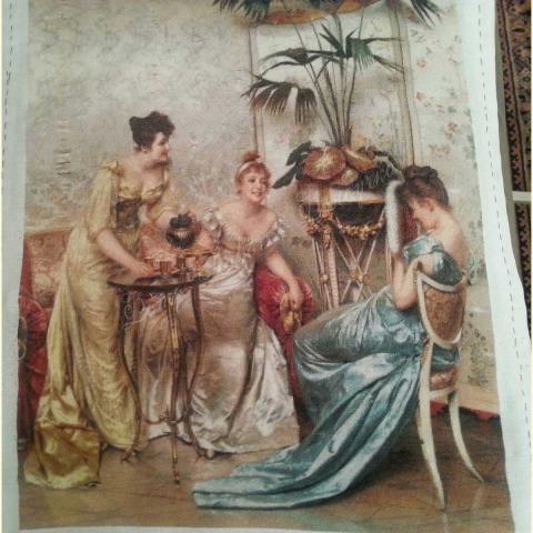 Вышивка - ткань: Лугана 25 ct, техника: петит-поинт <br>Автор вышивки: Семянникова Ирина (Семечка)