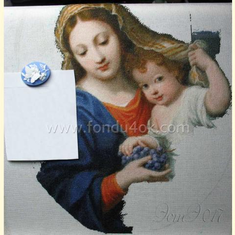 Вышивка - ткань: Линда 27 ct, техника: петит-поинт <br>Автор вышивки: Степанова Татьяна (Stefani)