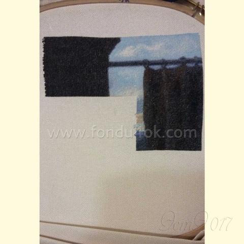 Вышивка - ткань: Лугана 25 ct, техника: петит-поинт <br>Автор вышивки: Леонтовская Злата