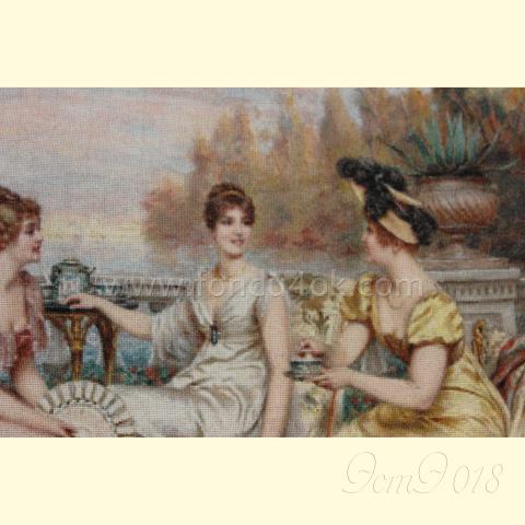 Вышивка - ткань: Аида 18 ct, техника: крестик в 2 нитки <br>Автор вышивки: Ольга Тесакова (Оленька)