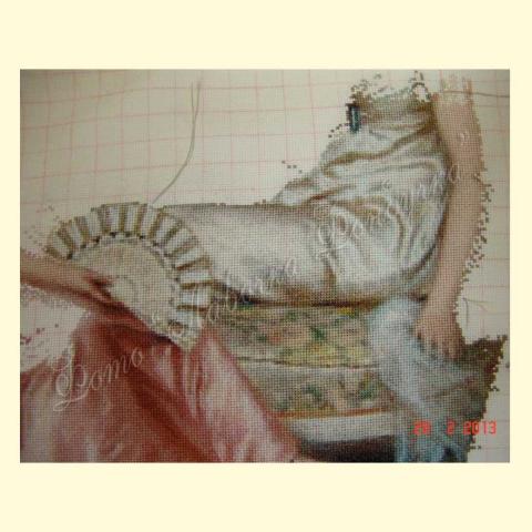 Вышивка  - ткань: Аида 18 ct, техника: крестик в 2 нитки<br>Автор вышивки: Дурнева Светлана (Светлана7)