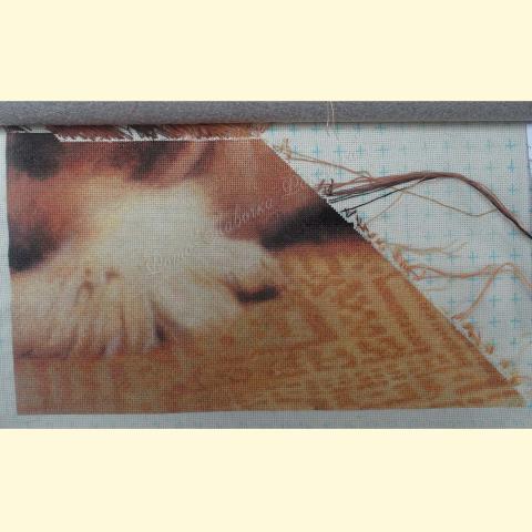 Вышивка - ткань: Аида 18 ct, техника: крестик в 2 нитки<br>Автор вышивки: Бородачёва Надежда (Lyzzy)