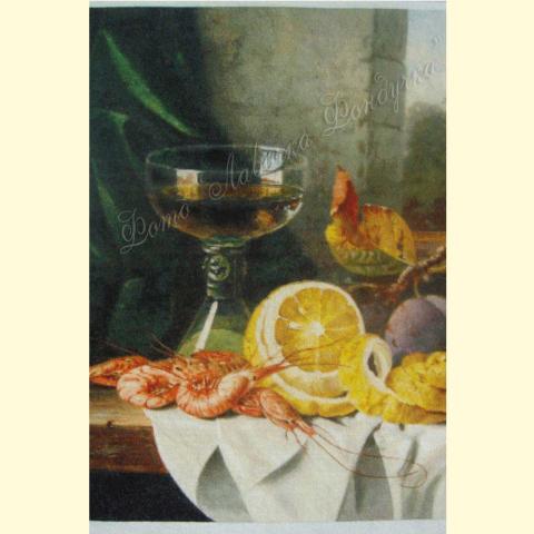 Вышивка  - ткань: Лугана 25 ct, техника: петит-поинт <br>Автор вышивки: Мкртычанц Ирина (Loza2003)