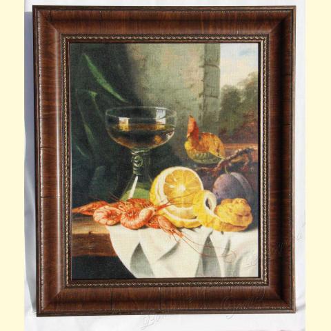 Вышивка  - ткань: Лугана 25 ct, техника: петит-поинт <br>Автор вышивки: Мкртычанц Ирина (Loza2003)