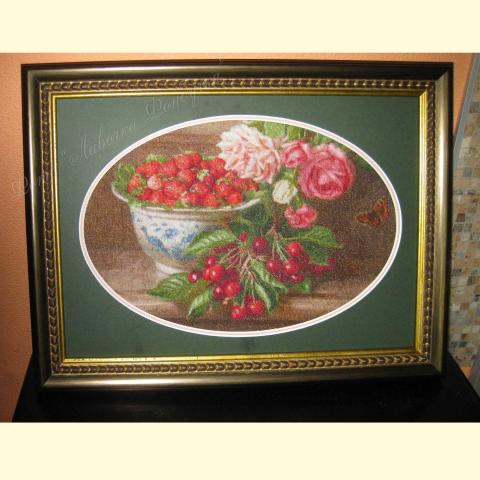 Вышивка  - ткань: Лугана 25 ct, техника: петит-поинт <br>Автор вышивки: Жмурова Екатерина  (evamur)