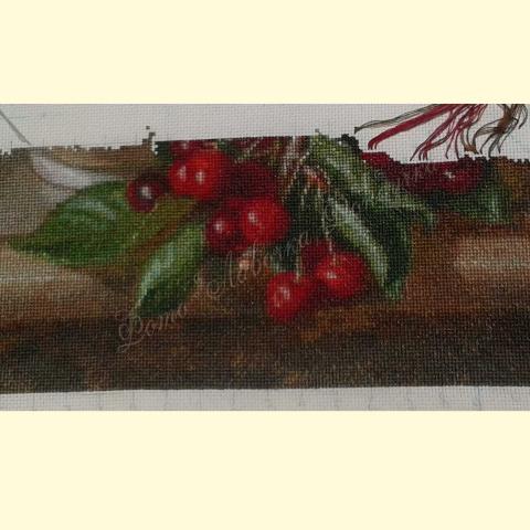 Вышивка - ткань: Аида 16 ct, техника: крестик в 2 нитки<br>Автор вышивки: Батраева Надежда (BatNadLeon)