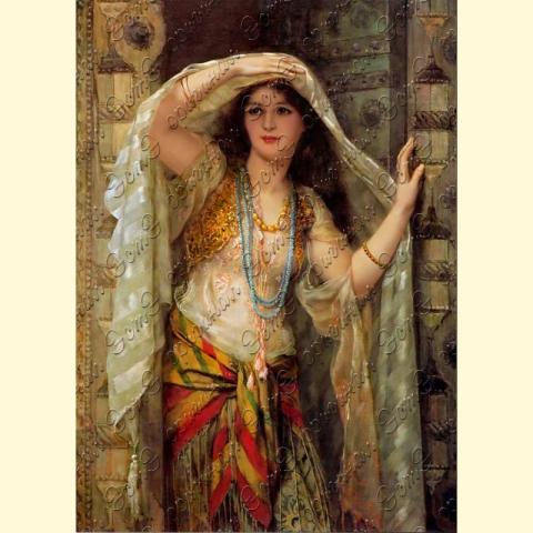 Оригинал схемы - отредактированная репродукция картины