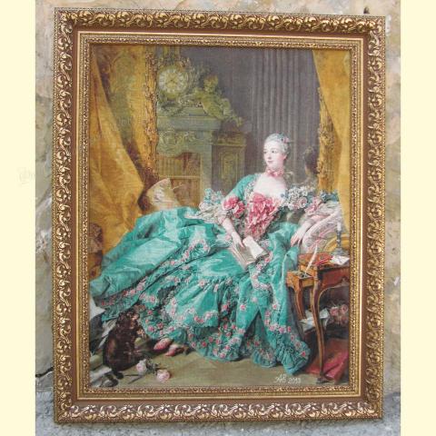 Вышивка - ткань: Страмин-Конгрес 24 ct, техника: петит-поинт <br>Автор вышивки:Прокопенко Елена (к@линка)