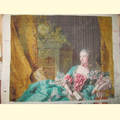 Вышивка - ткань: Страмин-Конгрес 24 ct, техника: петит-поинт <br>Автор вышивки: Прокопенко Елена (к@линка)