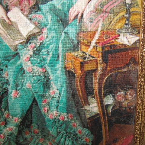 Вышивка - ткань: Страмин-Конгрес 24 ct, техника: петит-поинт <br>Автор вышивки:Прокопенко Елена (к@линка)